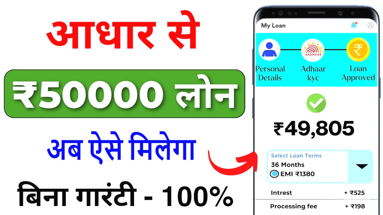 Aadhar Card Se Loan Kaise Le